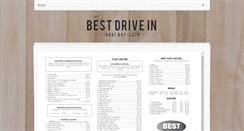 Desktop Screenshot of bestdrivein.com