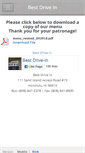 Mobile Screenshot of bestdrivein.com